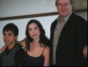 Miranda Bodenhofer,Abel Ayala & writer Antonio Skarmeta