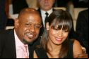 Forest Whitaker con la moglie  