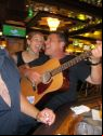 Steven Bauer on guitar at AIFF