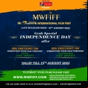 Anup Jalota Presents 5th Moonwhite Films International Film Fest - MWFIFF---- GRAB THE SPECIAL INDEPENDENCE DAY OFFER!!!