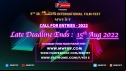 Anup Jalota Presents 5th Moonwhite Films International Film Fest - MWFIFF  LATE DEADLINE ENDS 15th AUGUST 2022 SO SUBMIT NOW!!!