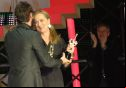 Streep receiving Award