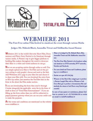Webmiere 2011
