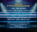 MWFIFF Submissions Final CLOSING DATE ENDS TODAY!!!